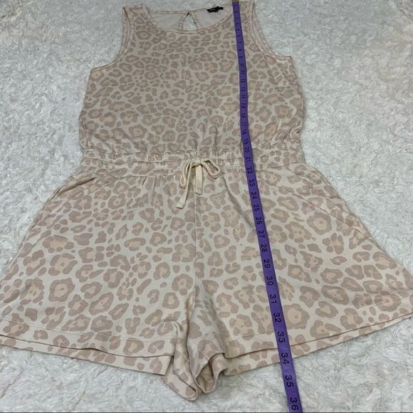 🆕 Splendid Romper Animal Print Leopard Sleeveless - Picture 7 of 8
